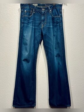 Vintage Adriano Goldschmied “The Hero” Dark Blue Relaxed Fit Jeans - Size 32x31*